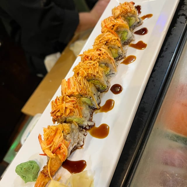 Briahna's Pink Tiger Roll.