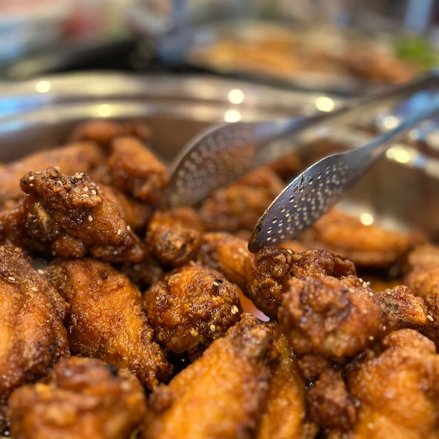 Korean Fried Chicken (KFC) Wings.