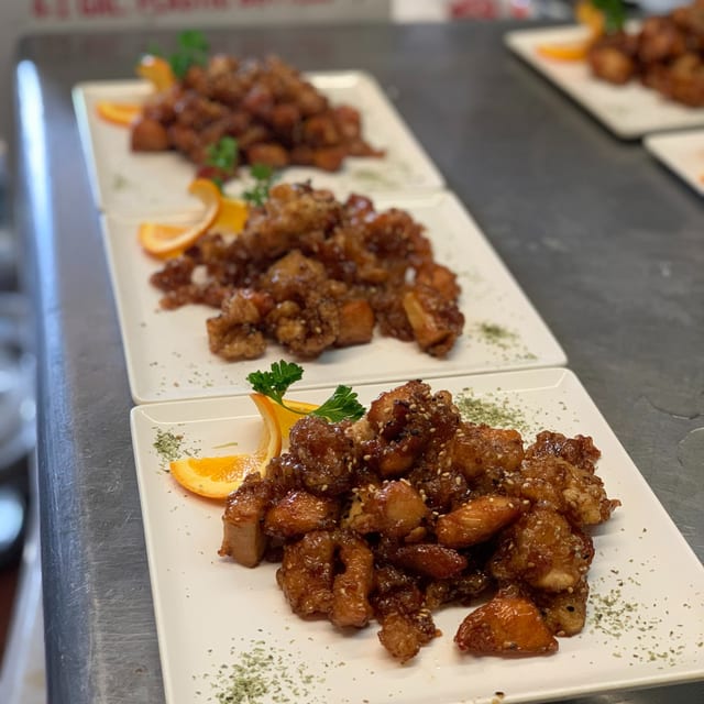 Boneless Korean Fried Chicken (KFC) Bites.