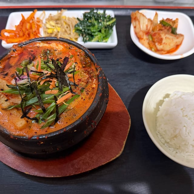 Seafood Soft Tofu Stew.