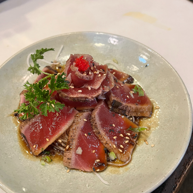 Tuna Tataki.