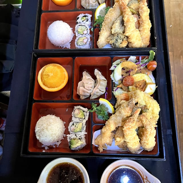 Shrimp & Veg. Tempura Bento.