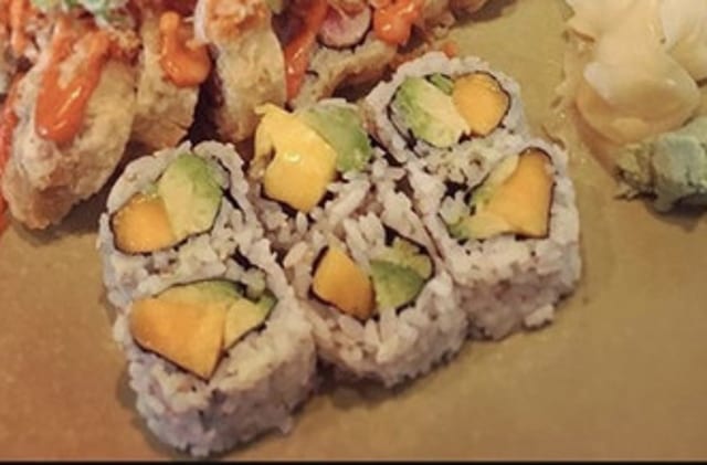Mango/Avocado Roll.