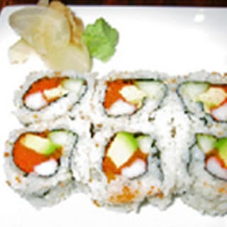 Snow Crab California Roll w/Smelt roe