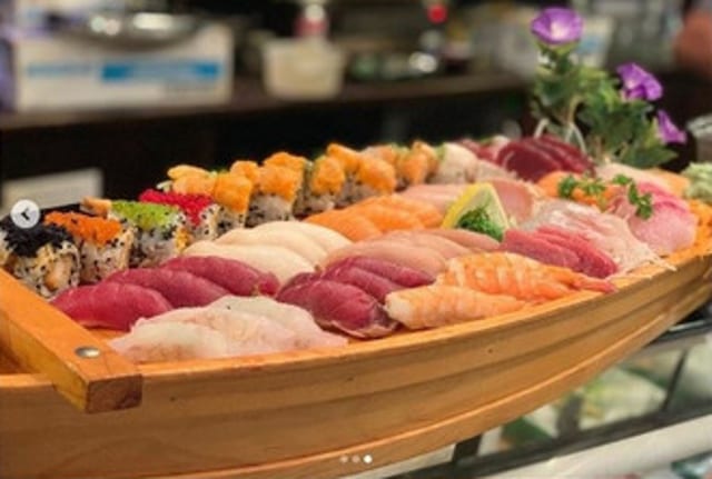 Sushi & Sashimi Heaven.