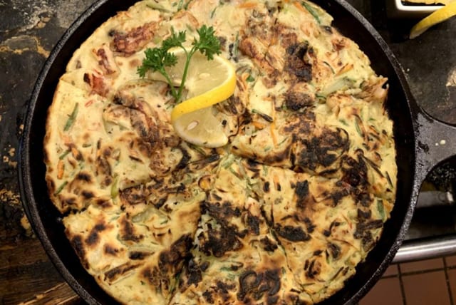 Seafood Pancake.
