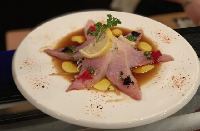 Hamachi Jalapeno Carpaccio.