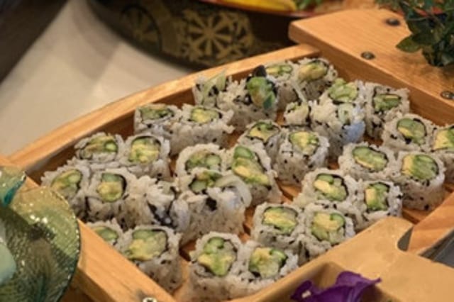 Mixed Vegetable Roll.