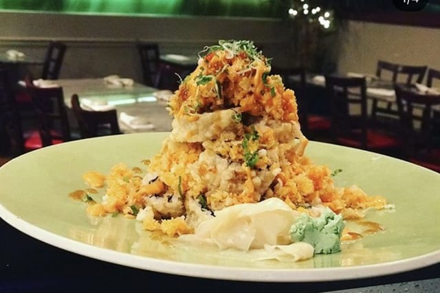 Spicy Tuna Tempura Roll.